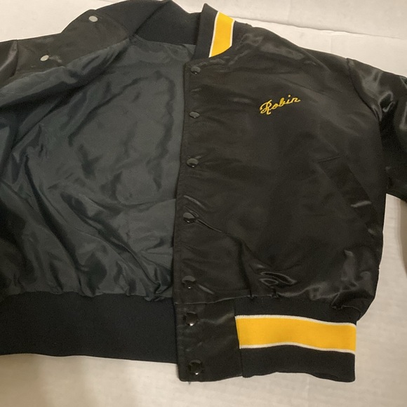 Vintage satin feel jacket with Jerry Reed Band patch on back - Picture 8 of 14